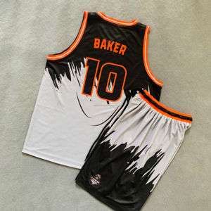เสื้อเจอร์ซีย์บาสเก็ตบอลพิมพ์ลายโลโก้ของทีมชุดยูนิฟอร์ม2025สำหรับผู้ชายและเยาวชน - Product Image 3