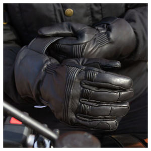 Gants d'hiver chauds en cuir à doigts entiers pour le sport Gants de course de moto à poignets longs Écran tactile pour vélo de course - Product Image 5