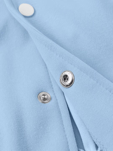 Veste en laine à col montant de style streetwear moderne conçue pour les hommes, tenues de style de vie, confortable, décontractée, tendance inspirée, vêtements d'extérieur - Product Image 3