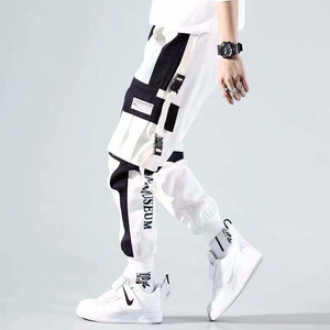 Pantalon de jogging mi-élastique en velours côtelé pour homme avec logo personnalisé, séchage rapide, respirant, décontracté, pour le sport et le fitness, vente chaude - Product Image 6