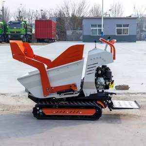 Factory Direct 220v Mini Crawler Dumper Truck with Pump Motor and Gear in Stock for Fast Delivery for <b>Farm</b> Industries - Product Image 1