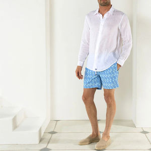 กางเกงชายหาดว่ายน้ำขาสั้นของผู้ชายกางเกงว่ายน้ำชายหาดโต้คลื่นแบบมีกระเป๋ากางเกงขาสั้นชายหาดดีไซน์ใหม่แฟชั่น2026 - Product Image 2