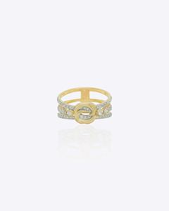 Fashion Fine Jewelry 9K Gold Diamond Polki <b>Ring</b> for Women Vintage Style Bridal Wedding Engagement Statement <b>Finger</b> <b>Ring</b> - Product Image 1