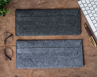 Sac de rangement pour clavier en feutre anti-poussière, étui pour clavier en feutre, housse en feutre pour clavier
