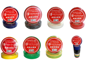 Gran oferta, cinta aislante de PVC surtida de 50 metros, cinta adhesiva eléctrica ignífuga para aplicaciones de alto voltaje - Product Image 4