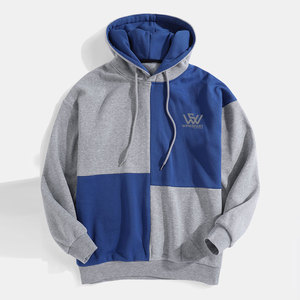 Sudaderas con Capucha para Hombre, Invierno 2025, Venta al Por Mayor de Fábrica, Logotipo Personalizado, 100% Algodón, Color Sólido, Contraste, Impermeables y Transpirables - Product Image 1