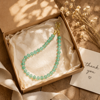 Cordon de lunettes en perles vert jade fait main, lanière de masque, porte-badge, porte-clés, cordon de téléphone minimaliste, accessoires perlés, cadeau