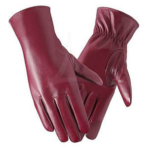 Gants de dressage tactiles en cuir sur mesure pour l'hiver – Doublure en laine douce et confortable de haute qualité, design sportif - Product Image 2