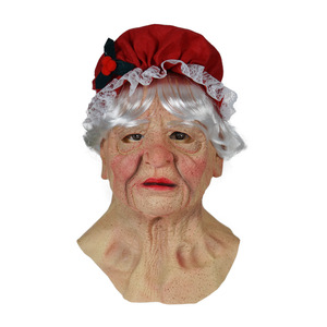 Nouveau <span class=keywords><strong>noël</strong></span> père <span class=keywords><strong>noël</strong></span> visage masques en Latex pour <span class=keywords><strong>noël</strong></span> mascarade fête réaliste <span class=keywords><strong>grand</strong></span>-<span class=keywords><strong>mère</strong></span> masques Cosplay accessoires - Product Image 6