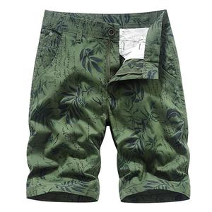 Best Price Mid <b>Waist</b> Canvas Knitted <b>Cargo</b> Casual <b>Shorts</b> for Men Youthful Custom Logo Embroidery Comfortable Solid Pattern - Product Image 3