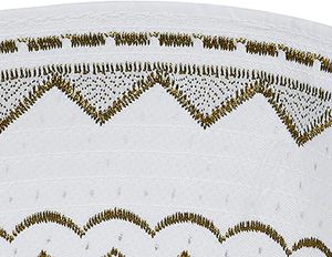 Gorro de oración islámico para hombre, gorro Namaz para hombre, gorro musulmán bordado elegante de oración, gorros islámicos de Material personalizado, precio bajo al por mayor - Product Image 5