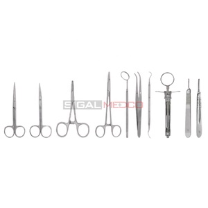 Kit de Cirugía de extracción dental de 35 piezas con elevadores, jeringas, pinzas de extracción, alicates, herramientas dentales, bisturíes, instrumentos médicos - Product Image 4