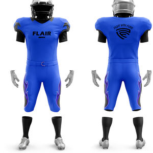 Ensemble de vêtements de sport pour hommes personnalisables de haute qualité maillot de rugby américain Vintage inhabituel respirant vêtements de football de rugby en gros - Product Image 5