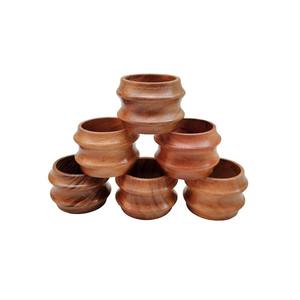 Ronds de serviette en résine de luxe pour la décoration intérieure avec de charmants motifs faits à la main pour la table et les cadeaux - Product Image 5