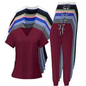 Uniformes de hospital, conjuntos de uniformes de enfermería Unisex, monos de manga corta a la moda, conjuntos de uniformes de enfermera para mujeres y hombres - Product Image 1