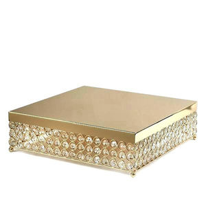 Soporte de Metal para pastel de boda, oro rosa - Product Image 5