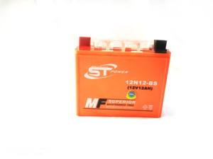 แบตเตอรี่รถจักรยานยนต์แบบเจลปิดผนึกกรด MF <span class=keywords><strong>12N12A</strong></span> 12 V 12 ah 12N12-BS - Product Image 2
