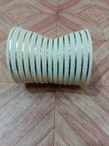 Ensemble de bracelets en résine Jodhpuri faits sur mesure, plaqués, bijoux ethniques indiens pour femmes, mariage, mariée, Chura de haute qualité - Product Image 4