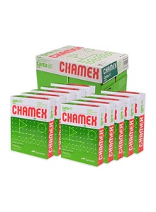 Papier Photocopie Chamex 100% Pâte de Laine A4 80g/m² Blanc Lot de 500 Haute Luminosité Qualité Supérieure Modèle Chamex Papel Sulfite Alagoas - Product Image 5