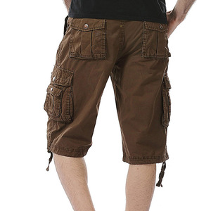 Verano uso diario Popular Cargo Shorts secado rápido clásico Casual moda Color sólido al aire libre pantalones cortos transpirables para hombres - Product Image 2