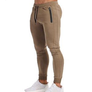 Los más vendidos, llegada, pantalones casuales Unisex, bolsillo, ajuste personalizado, cintura elástica, cordón plano, forro polar, Jogger, gimnasio transpirable - Product Image 2