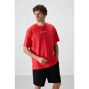 Camiseta Extra Grande para Hombre Fiesta, 100% Algodón Jersey, Textura Gruesa y Estampada-88364 - Product Image 6