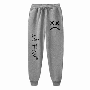 Pantalones informales de jogging alto para hombre, nuevos pantalones de chándal de entrenamiento deportivo suave para correr, pantalones largos Lil Peep Cry Baby Print - Product Image 6
