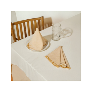 ผ้าเช็ดปากคอตตอนลายทางของโรงแรมทำจาก320TC 20x20in ออกแบบลายตะแกรงที่ทันสมัยซึ่งสร้างขึ้นสำหรับการจัดซื้อขนาดใหญ่ - Product Image 5