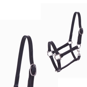 Venta al por mayor productos equinos Cabestros de cuello de cabeza de caballo con equipo de alta calidad Cabestros de cuello de cabeza de equitación - Product Image 5