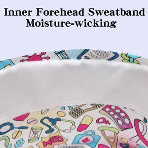 100% Cotton High Quality <b>Scrub</b> Hats For Adult Private Label <b>Scrub</b> Hat Customized Logo <b>Scrub</b> Hats Made In Pakistan - Product Image 3