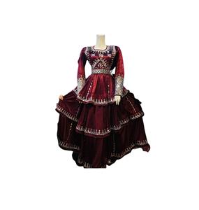 Vestidos Kuchi afganos Vestido kuchi vintage étnico tribal, vestidos de colores vibrantes tradicionales de fiesta Kuchi afgano/Pakistán - Product Image 1