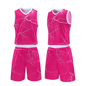 High Quality Plus Size Basketball Team polyester material Uniforms Sets Quick Dry Athletic <b>Shorts</b> With Pockets Custom - Product Image 6