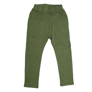 Pantalón de Algodón para Niños - Verde - Product Image 1