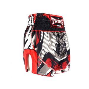 Pantalones Cortos de Muay Thai de Primera Calidad Hechos a Medida para Entrenamiento de Kickboxing, con Logotipo Bordado en la Parte Delantera, Transpirables, para Peleas de MMA - Product Image 2