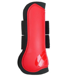 Protège-tendons en cuir imprimé multicolore pour chevaux – Protection rapide et respirante pour l'équitation et la médecine vétérinaire - Product Image 2