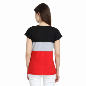 Fashionable short sleeve casual women <b>T</b> <b>shirts</b> soft cotton blend women <b>T</b> <b>shirts</b> for summer activities and leisure women <b>T</b> <b>shirts</b> - Product Image 2