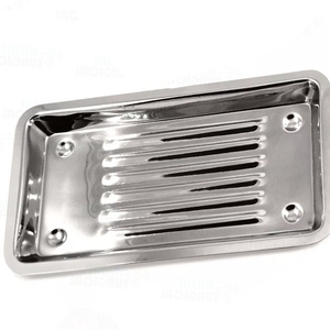 Nouveaux instruments de détartreurs dentaires de haute qualité plateau en acier inoxydable options de taille multiples plateau de support d'instruments creux - Product Image 4