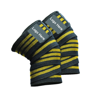 Offre Spéciale – Bandes de Compression pour Genoux de Musculation Personnalisées, Robustes, pour Powerlifting, Soutien des Genoux, OEM ODM Marque Privée - Product Image 2