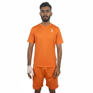 Conjunto de Verano para Hombre de Primera Calidad con Logotipo Personalizado Estampado, Color Sólido, MOQ Bajo - Product Image 1