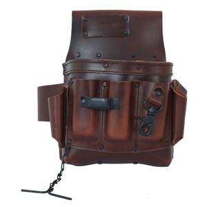 Sac à outils pour électricien en cuir robuste, nouvelle saison, finition de haute qualité pour les professionnels de l'électricité - Product Image 1