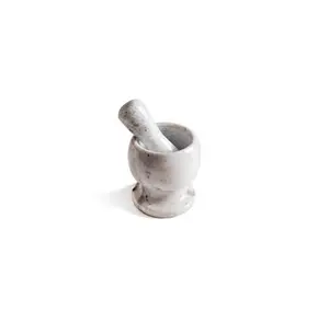 Natural Champagne Marble Mortar and Pestle and customized size cheap price hot sale product natural craft