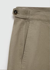 2024 Custom Elastic Boys Spandex Chino <b>Shorts</b> Solid Summer <b>Slim</b> <b>Fit</b> Casual Ber Muda for <b>Men</b> 5 Inch Inseam Athletic Cotton - Product Image 6