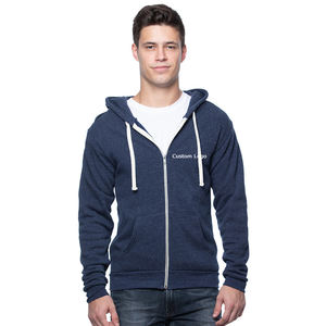 Sweats à capuche en mélange de coton à fermeture éclair complète BELLA + CANVAS Sweat à capuche unisexe en molleton éponge à fermeture éclair complète - Product Image 1