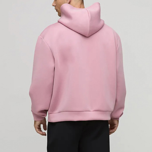 Custom Puff Printing Hoodie Man High Quality 100% Cotton Pullover Sweatshirts Solid Heavyweight Streetwear <b>for</b> <b>Men</b> <b>for</b> Winter - Product Image 6