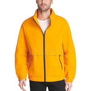 Nueva moda a prueba de viento hombres Taslan Nylon chaqueta 2024 Color sólido Casual hombres Taslan Nylon chaqueta Streetwear - Product Image 3