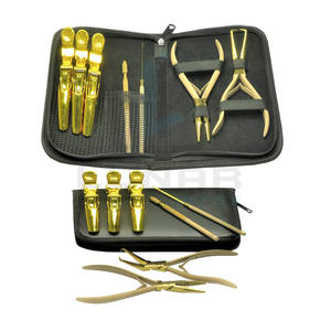ชุดเครื่องมือต่อผมพร้อมอุปกรณ์เสริมหลายอย่างในพลาสมา Tan Gold การติดฉลากแบรนด์และเครื่องมือเพิ่มประสิทธิภาพ - Product Image 6