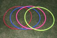 Agility Sports Entertainment Hula Hoops de qualité supérieure, durables, légers, multifonctions, anneaux en PVC/plastique rigide, 20g, personnalisables