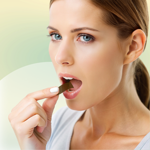 Tiras Orales Popit Anti-Ronquidos con Menta y Aceites Naturales, Tiras de Soporte Respiratorio Nocturno de Disolución Rápida - Product Image 3