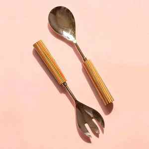 Juego de Cubiertos de Metal de Diseño Único para Uso EN LA Cocina Casera Juego de Cucharas de Metal Proveedor Mayorista a Bajo Precio - Product Image 2