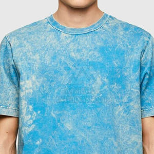 Camiseta de lavado ácido para hombre de diseño superior Camiseta estampada de ajuste holgado de algodón 100% para hombre con logotipo personalizado Camiseta de último diseño para hombre - Product Image 6